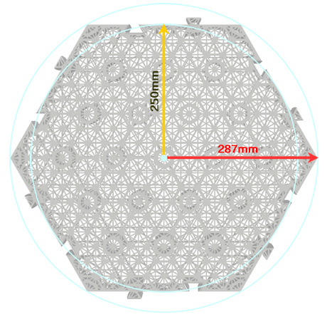 HOENSOEY Cells Ultra-Shallow Honeycomb Stormwater Modules